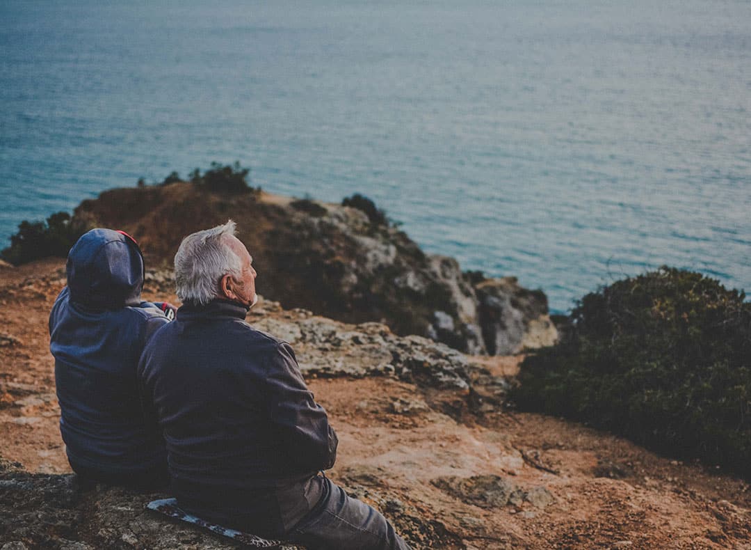 Elderly Couple Relaxing Together | Elder Care Attorney | Myatt & Bell, P.C.