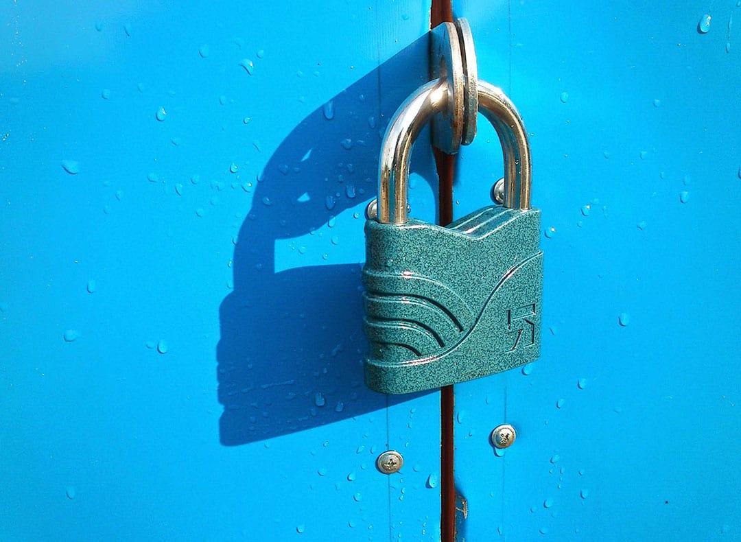 Padlocked Door | Estate Lawyer | Myatt & Bell, P.C.