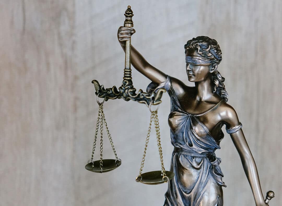 Blind Lady Justice Scales | Incapacity Planning Attorney | Myatt & Bell, P.C.